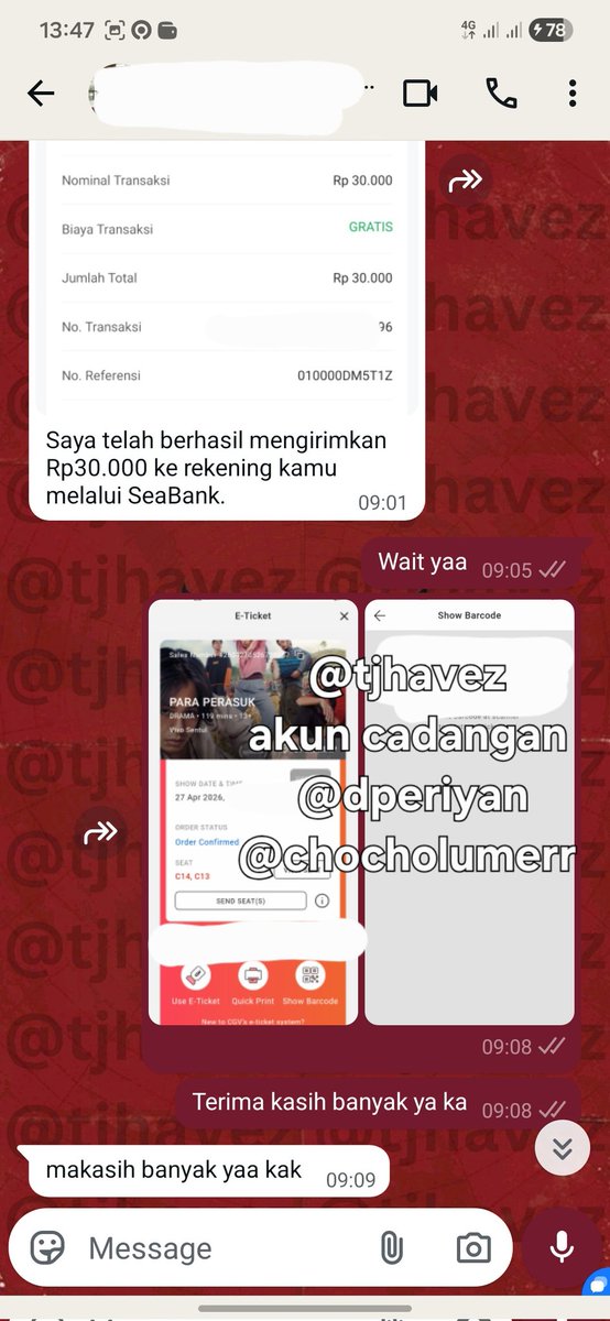 Promo nonton b1g1 bioskop CGV • Fastrep on profile tweet media