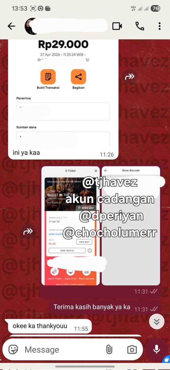 Promo nonton b1g1 bioskop CGV • Fastrep on profile tweet media