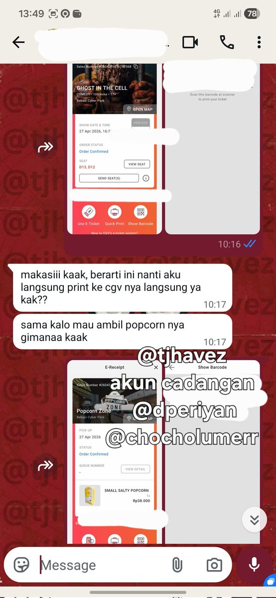 Promo nonton b1g1 bioskop CGV • Fastrep on profile tweet media