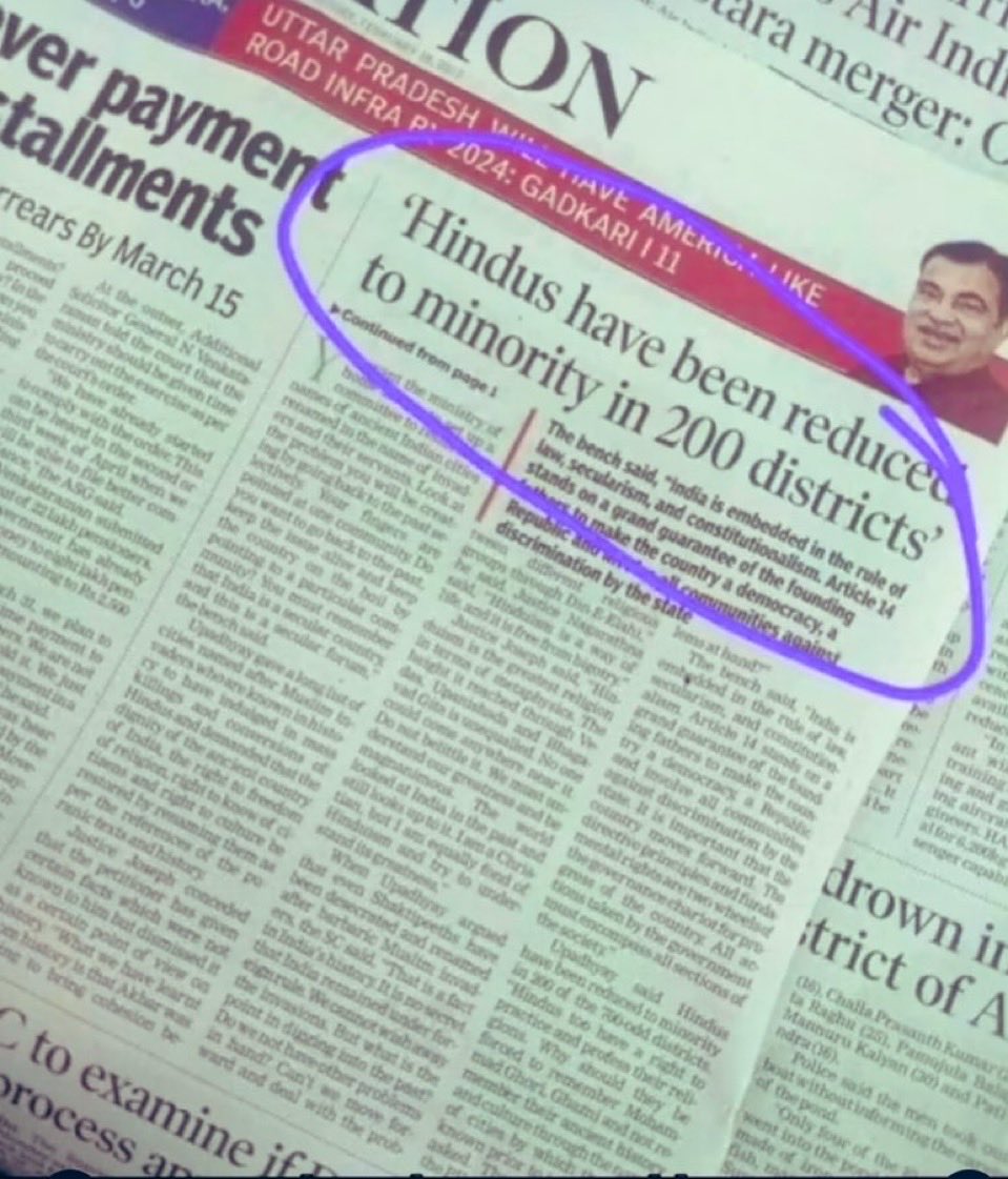 Dear Hindus, 

If this doesn’t Wake you Up then nothing can 

Identify yourself as Hindus and not by your caste,creed,language and Region 

Jayatu Sanatan