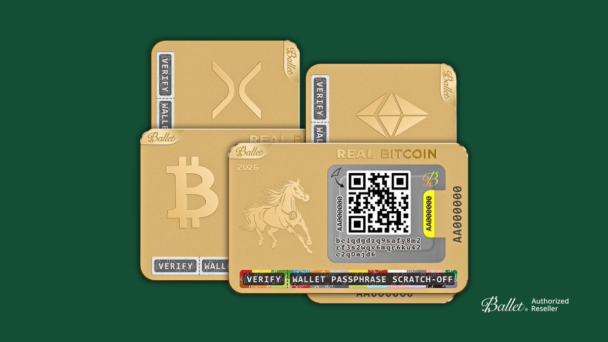 ballet_korea's tweet image. Ballet Cold Walelt-Gold Families!
#balletwallet #coldwallet #blockchain #cryptocurrency #selfcustody #balletcoldwallet