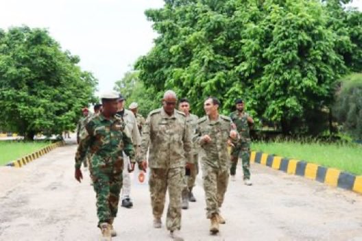 sntvnews1's tweet image. The Deputy Commander of the National Armed Forces, Brigadier General Madey Nurey, met with #Turkish military officials led by the Commander of Turkish Forces in #Somalia, Major General Kalkan Sebahattin, at his office.

They discussed a range of topics, including ways to further