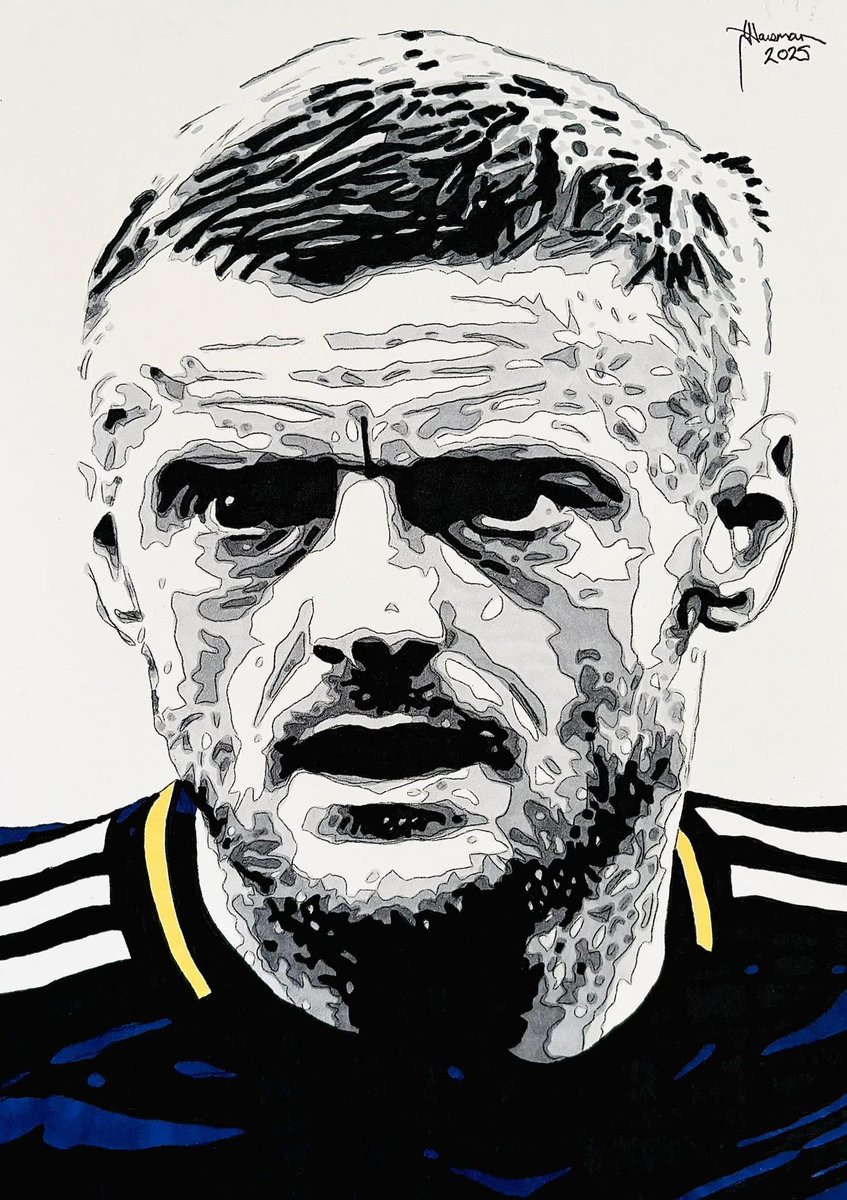 HollywoodArtLH's tweet image. Jamie Vardy 🏴󠁧󠁢󠁥󠁮󠁧󠁿 Leicester City #JamieVardy #Vardy #Leicester #LeicesterCity #LCFC #Foxes #PremierLeague #Art #Artist #Artwork #FanArt @vardy7 @LCFC @premierleague Hand drawn using Spectrum Noir ✍️⚽️
