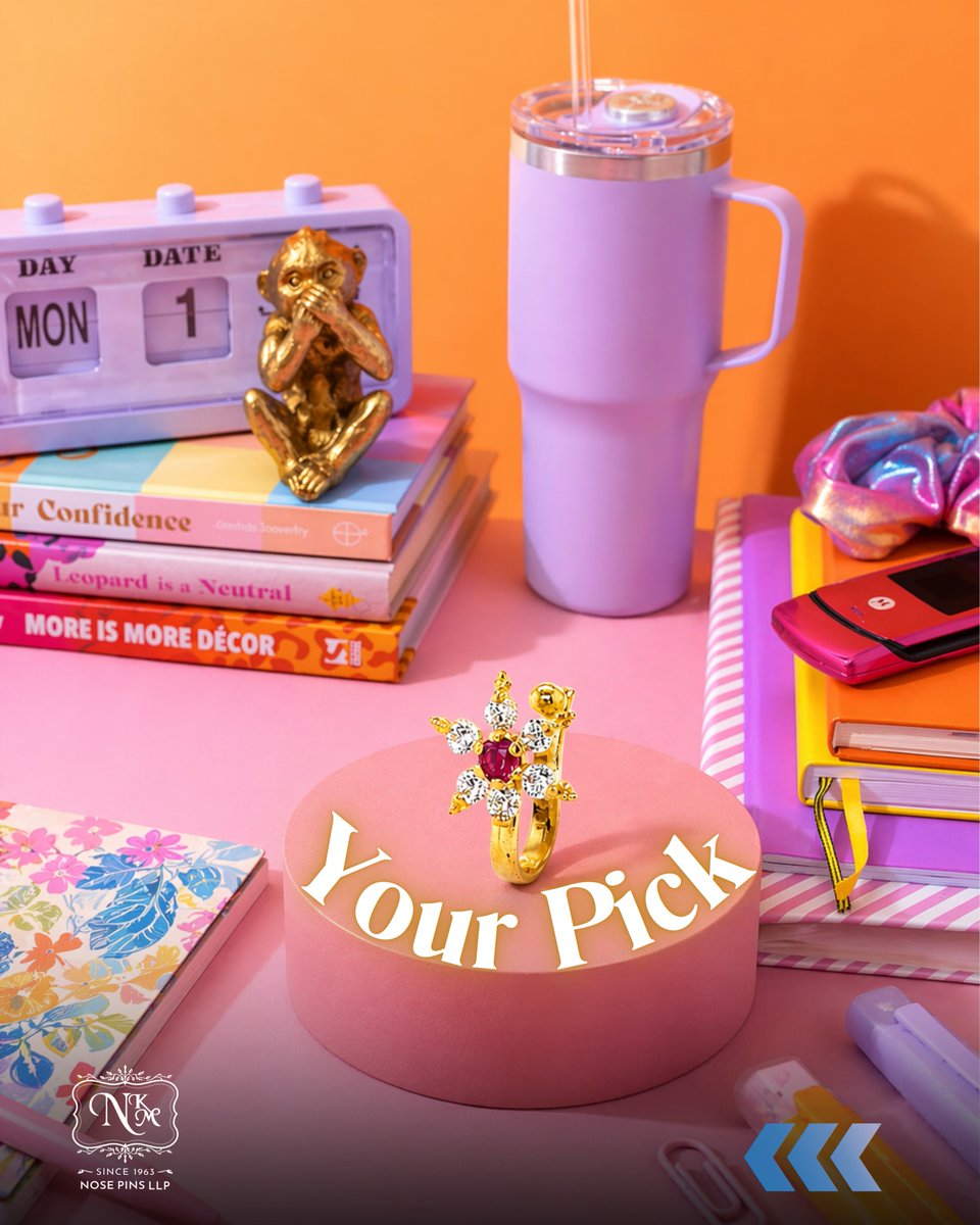 nkmnosepinsllp's tweet image. New Nosepins Gen-Z Collection available at NKM Nosepins LLP! 
Contact Us: 9839144296

#lightweight #offer #collection #event #genz #nkmnosepins #gold #viral #trend