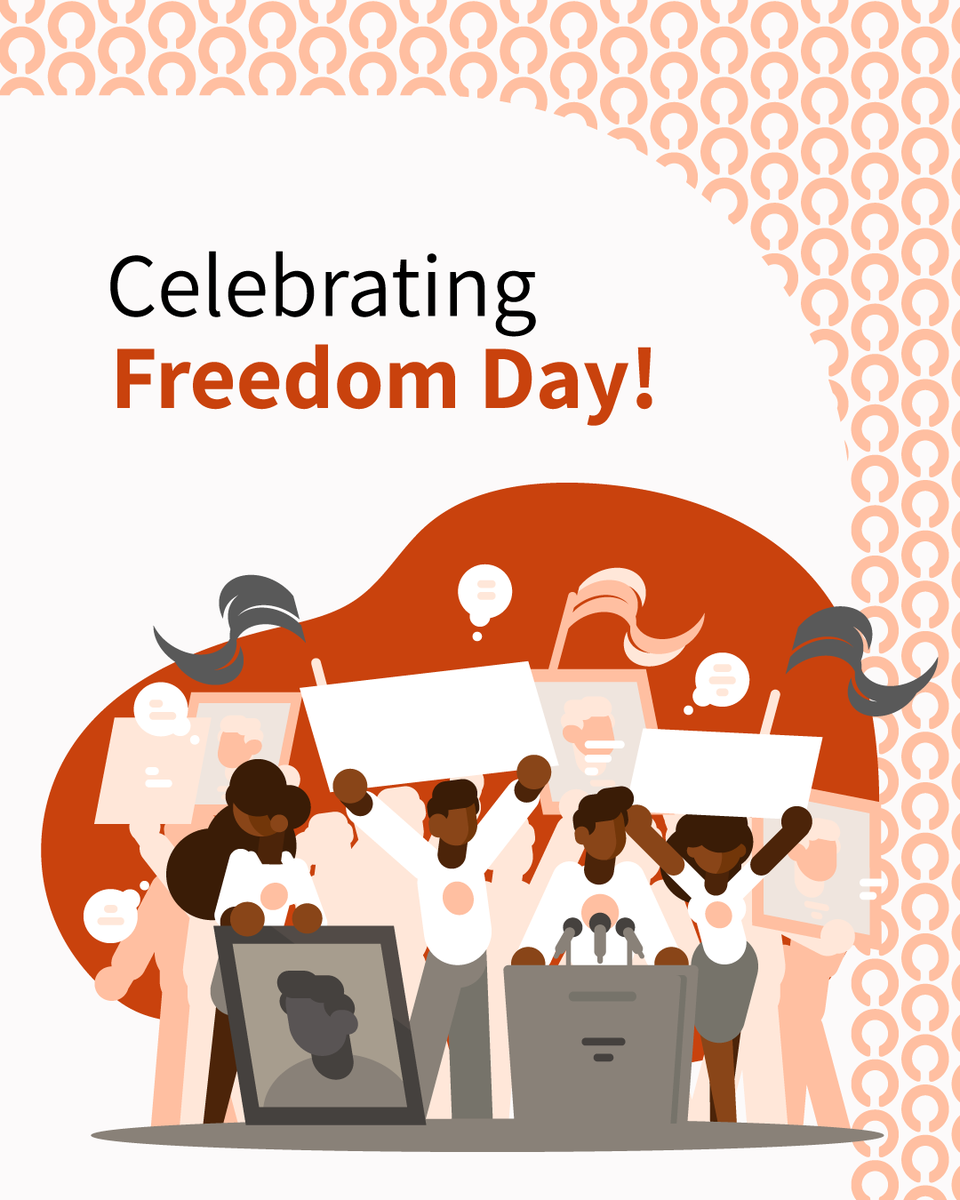 JorenComms's tweet photo. Today we reflect, we celebrate, and we embrace the freedom that unites us.

#FreedomDay https://t.co/dkjHzfnCJj