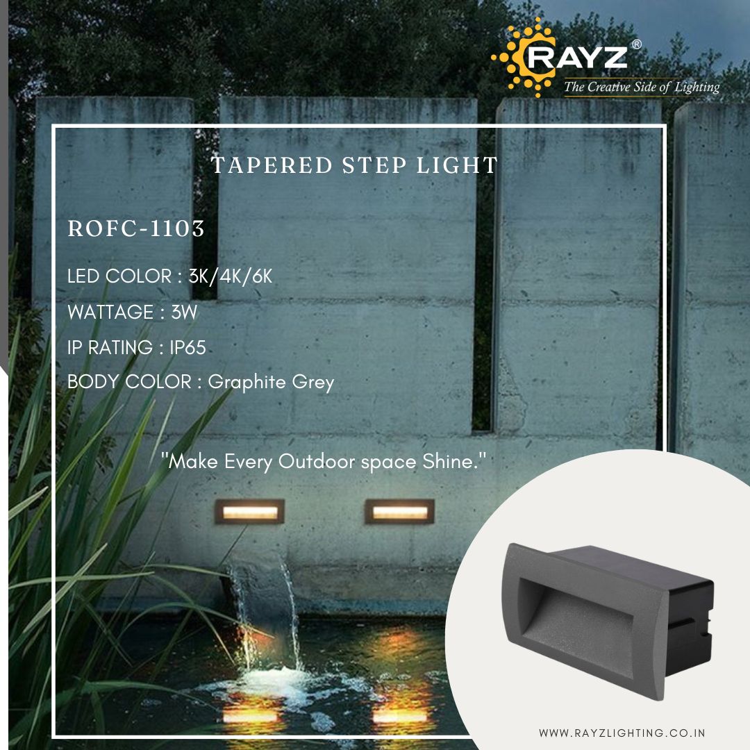 rayzlighting's tweet photo. Tapered Step Light – a sleek blend of form and function, designed to highlight every step with a soft, guiding glow. Ideal for modern stairways, pathways, and landscape accents — Light up steps, elevate impressions.
DM us for Inquiry 📱 WhatsApp: 9321873100. https://t.co/ILBScaZULe