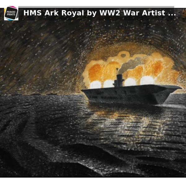 PeriodPrints's tweet image. Transform your space with timeless art! ✨ Discover HMS Ark Royal by WW2 War Artist Captain Eric Ravilious. Available in multiple sizes and framing options. Fast worldwide shipping and 30-day returns! 🖼️ Shop now: shortlink.store/k7nubjkugxsp #WarArt #HomeDecor #ArtLovers
