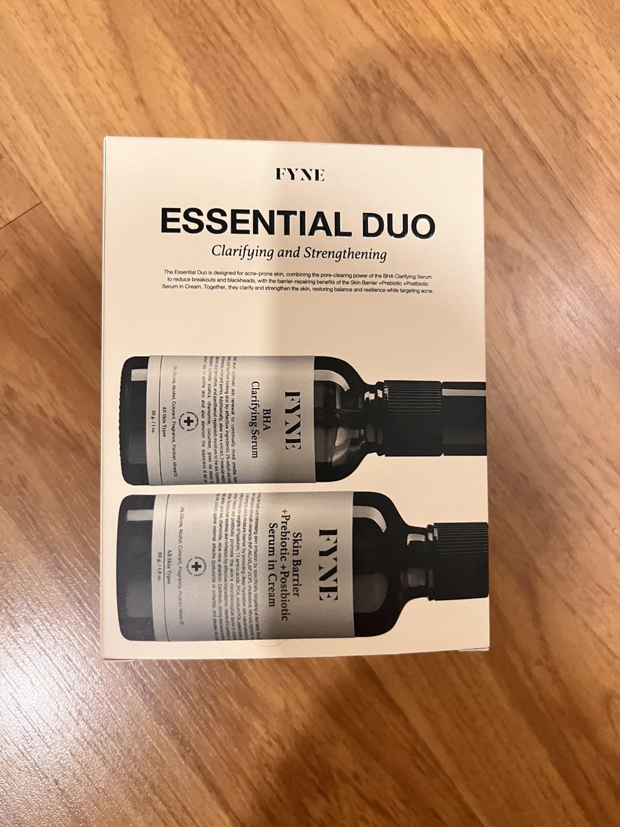 privateuknw's tweet photo. ꒰ ขาย ꒱ fyne essential duo set 
- ในเซ็ตมี bha serum &amp; skin barrier serum in cream ค่า

- หมดอายุปีหน้า
🏷️ 1,500฿ ส่งฟรี

#ส่งต่อสกินแคร์ #ส่งต่อสกินเเคร์มือ2 #ส่งต่อคสอ #ส่งต่อเครื่องสำอาง #ส่งต่อสกินแคร์มือสอง #ส่งต่อคสอมือ2 #เครื่องสำอางมือสอง #ส่งต่อคสอมือสอง #HowtoPerfect https://t.co/CORwghfZlt