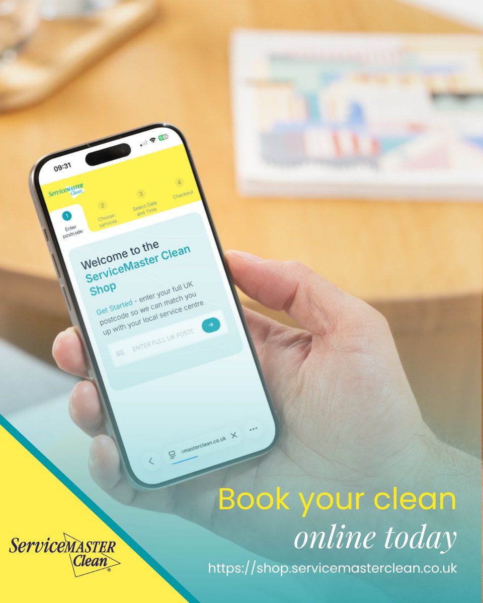 SM_CleanUK's tweet image. Simple booking. Professional results.
shop.servicemasterclean.co.uk

#ServiceMasterClean #BookNow #SpringCleaning