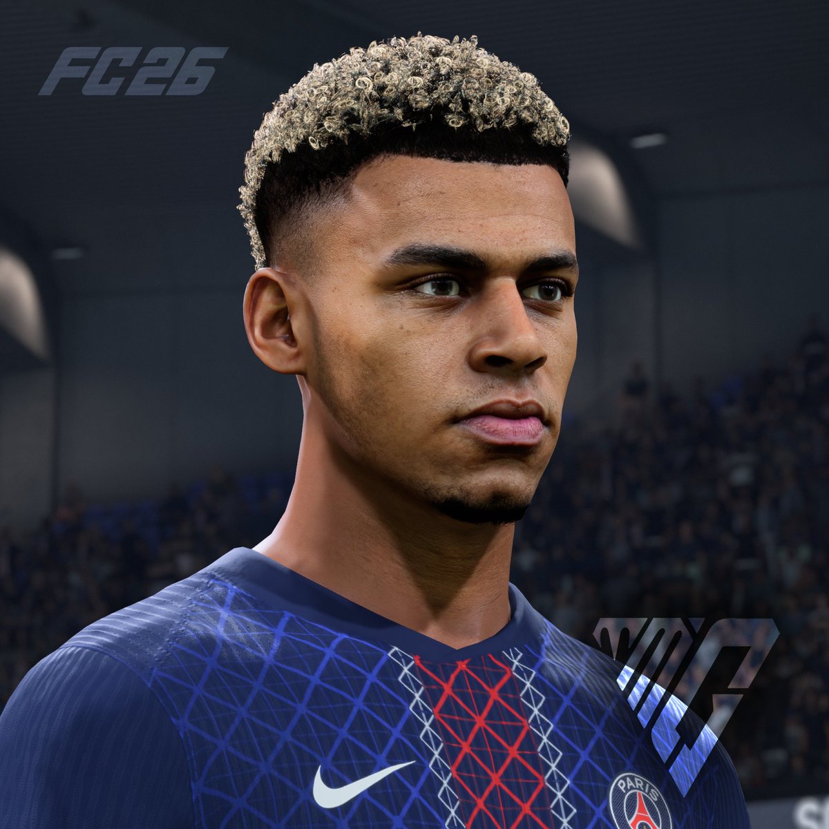 MMG_Facemaker's tweet image. Désiré Doué 2026 V2🇫🇷

-MMG Face Update Series✨

-Now Available🔥

#FC26 #FC25