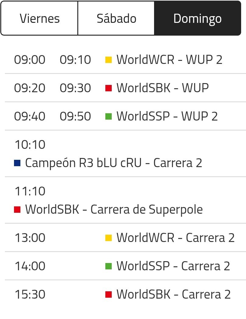 EstherGirando33's tweet image. ¡Semana de carreras! 💃🏻💃🏻
Nuestros chicos esta vez ponen rumbo a Hungría.
Os dejo por aquí el horario para que no os perdáis nada.
#WSBK #SBK #SSP #HungarianWorldSBK