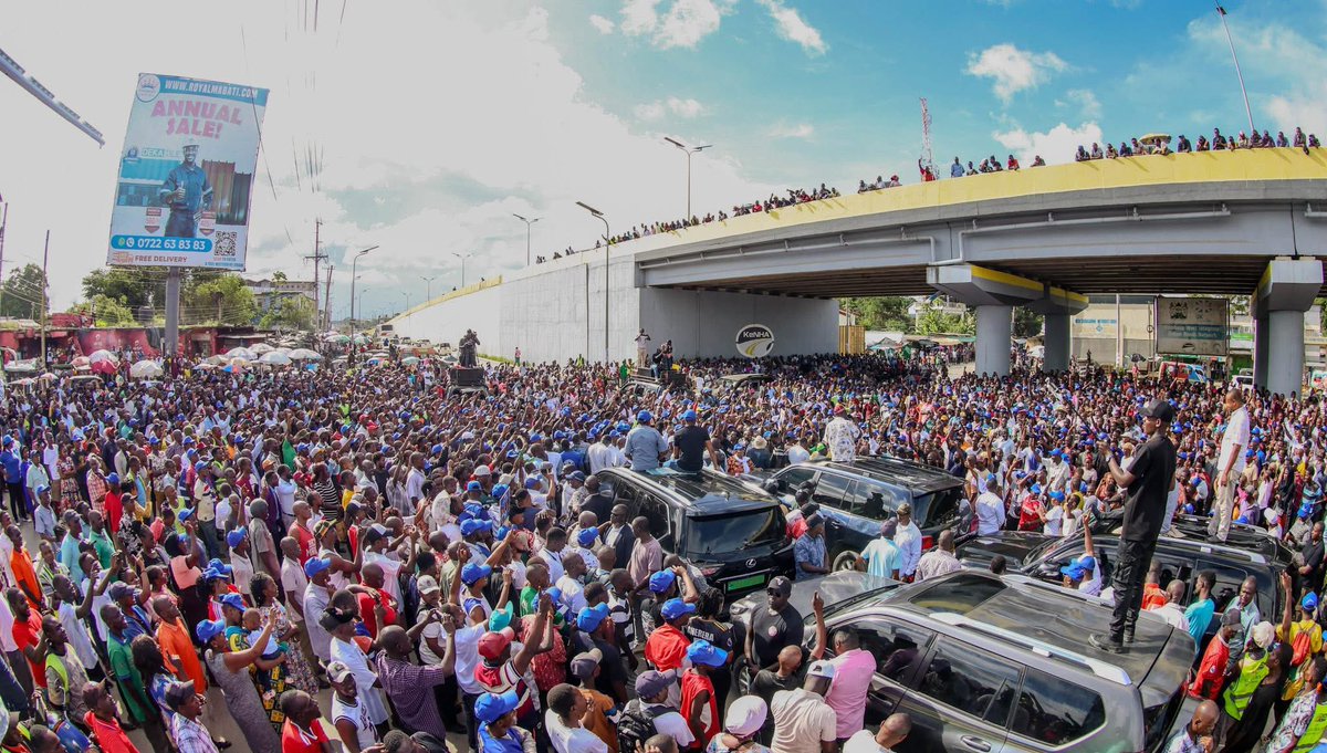 DAP_Kenya's tweet photo. Division of labor, one mission.
Team United Alternative Government held it down in Mombasa City, while Team Linda Mwananchi ignited Kisumu City.
Different cities, one heartbeat. United by a common goal, driven by a shared mission #WANTAMMovement
This is a tsunami ! https://t.co/P6OMpE7Bz4