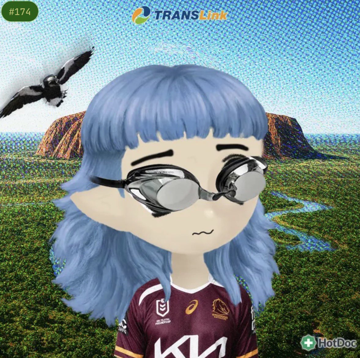 > australian things im scared of

> • magpies or crazy birds in general
