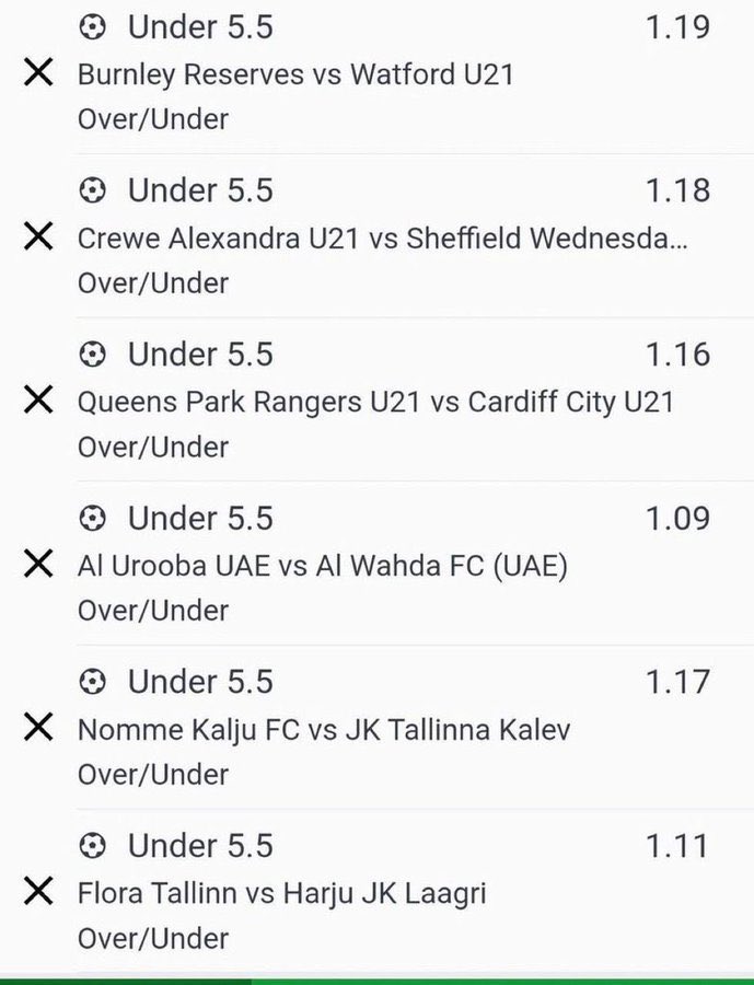 BOSSTIPZ22's tweet photo. Under 6.5 goals On Sportybet to Win 200M Ready🍀

Code is Ready Who is Ready?
If you have  N100 to play tap ❤️ likes now 
Just say boom and retweet asap https://t.co/ms3npWXB9v