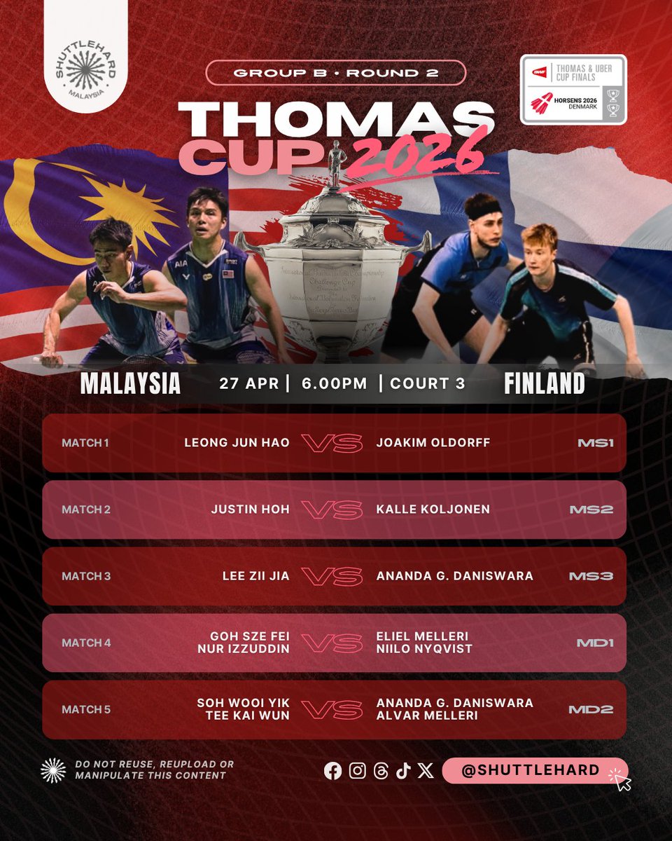 ShuttleHard 🏸🇲🇾 tweet media