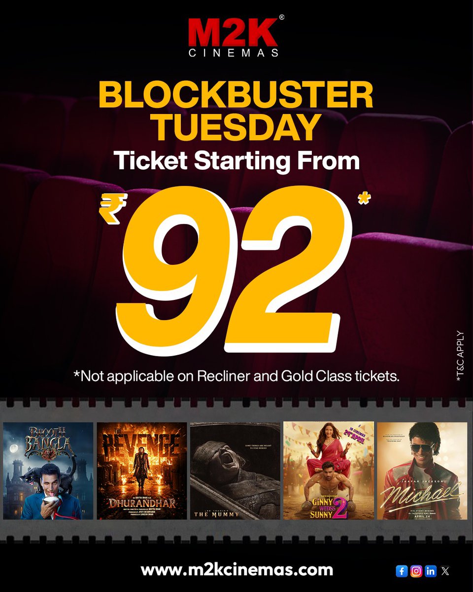 M2K CINEMAS tweet media