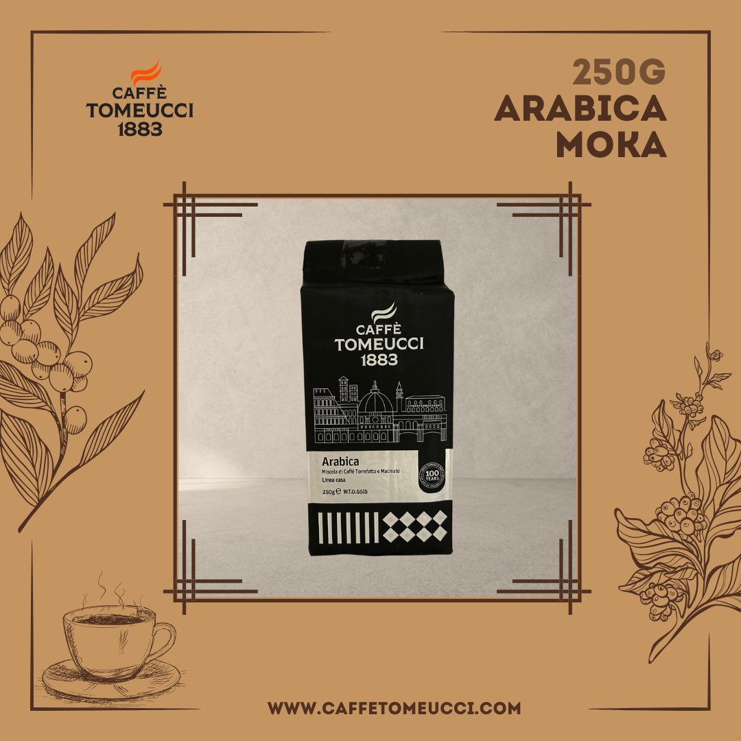 ⬇⬇🔥 250g ARABICA MOKA 🔥⬇⬇
caffetomeucci.com/shop/250g-100-…

☕ #CaffèTomeucci1883
🗺 Via della Stazione 9/11, Aprilia LT
📲 +39 06 92 70 40 37
🌐 caffetomeucci.com
📧 info@caffetomeucci.com

#caffe #caffè #espresso #cappuccino #bar #rome #italy
