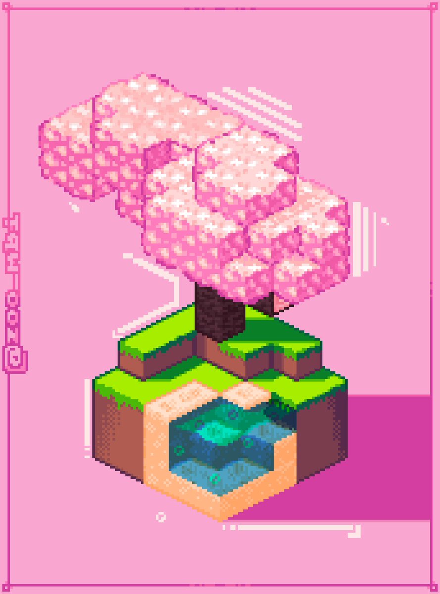 thezoo_mbi's tweet photo. Cherry blossom

#minecraft #pixelart #art #aseprite #isometry https://t.co/9FQGDnTDwY