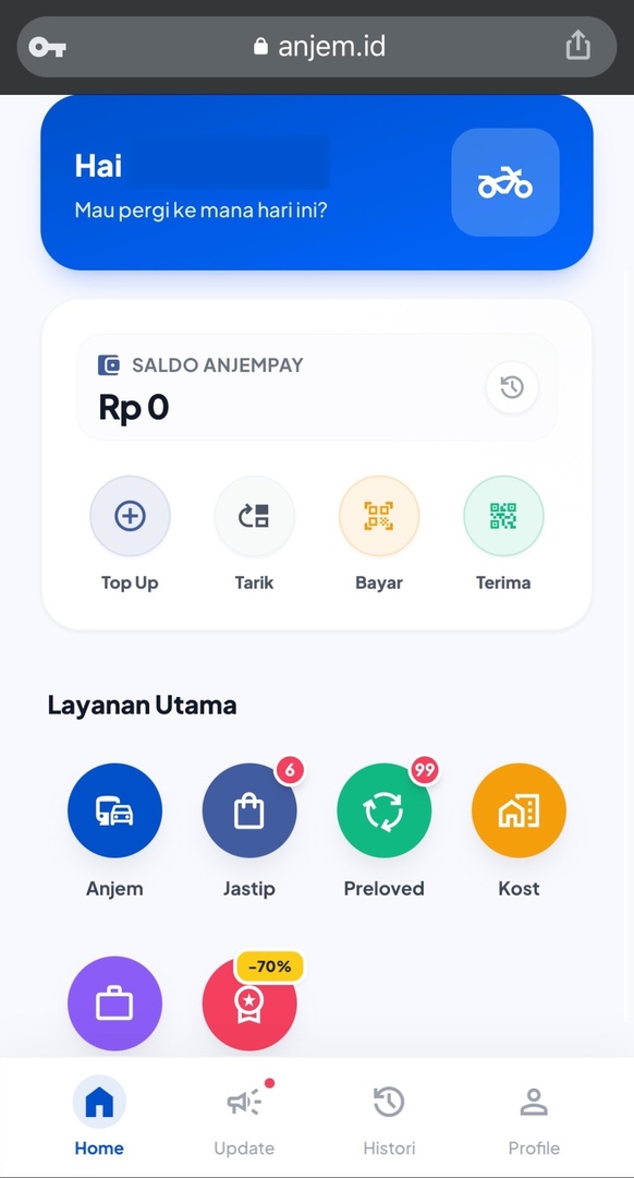 -dips! WOYY ANJEM JASTIP UDAH CANGGIH SEKARANG ADA WEB NYA. aku baru tau dan trnyata  byk anak undip yg make. pesen anjem barusan lgsg dapet banyak bgt driver. trs ada fitur preloved, kost, freelance nya 😭. anak undip sayang bgt klo ga pernah pake ini. KALIAN HARUS COBAIN GUYS !