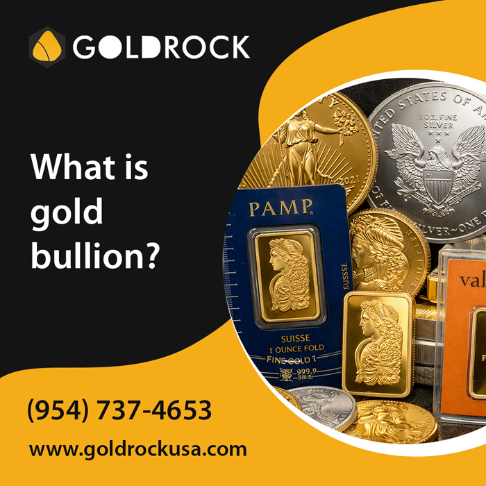 GoldrockUsa's tweet image. What is gold bullion? Bullion = pure gold or silver in coins or bars.

Popular examples:
American Eagle
Canadian Maple Leaf
PAMP Suisse
Valcambi

One of the simplest ways to invest in real assets : goldrockusa.com

#GoldBullion  #GoldInvestment #SouthFlorida #GoldrockUSA