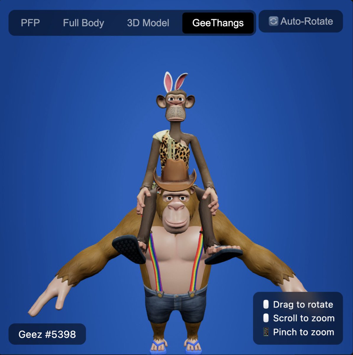 delbrok0's tweet photo. If you have a Gs @GeezOnApe and and an Ape @BoredApeYC go to the Gs official site and claim your Piggyback. All you need is 100 PNutz.
If you're a BAYC/MAYC holder, but aren't familiar with the Gs ecosystem, HMU for instructions or ask on Discord. This is too good to miss. 🤜🤛 https://t.co/bJxFYDWAoM