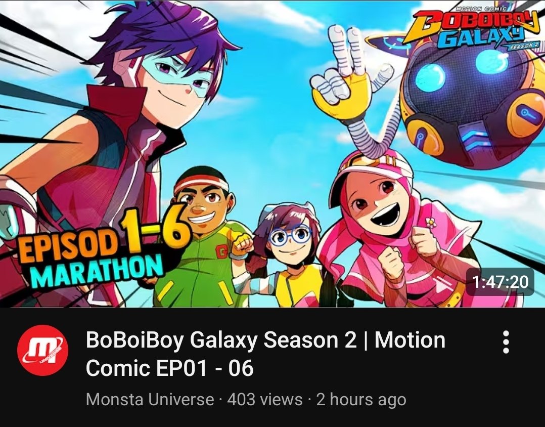 Random BoBoiBoy/Ejen Ali Facts/Moments tweet media