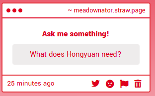 //sorry anon idk what a small town in china needs