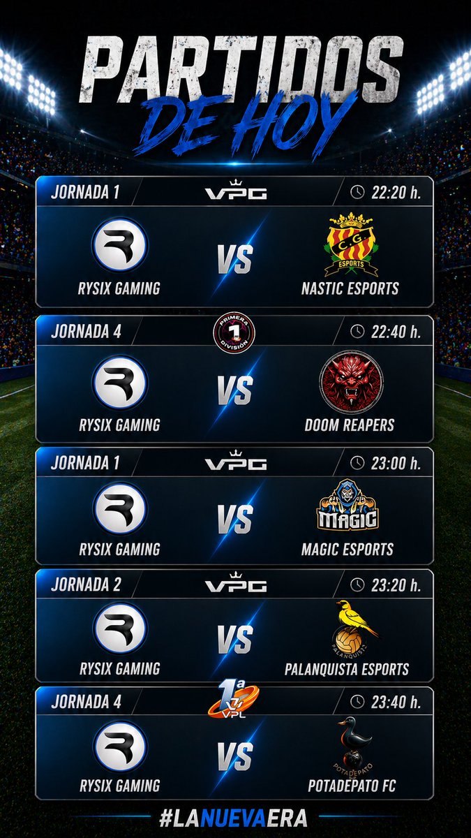 Rysix Gaming / Aguilarenze eSports tweet media