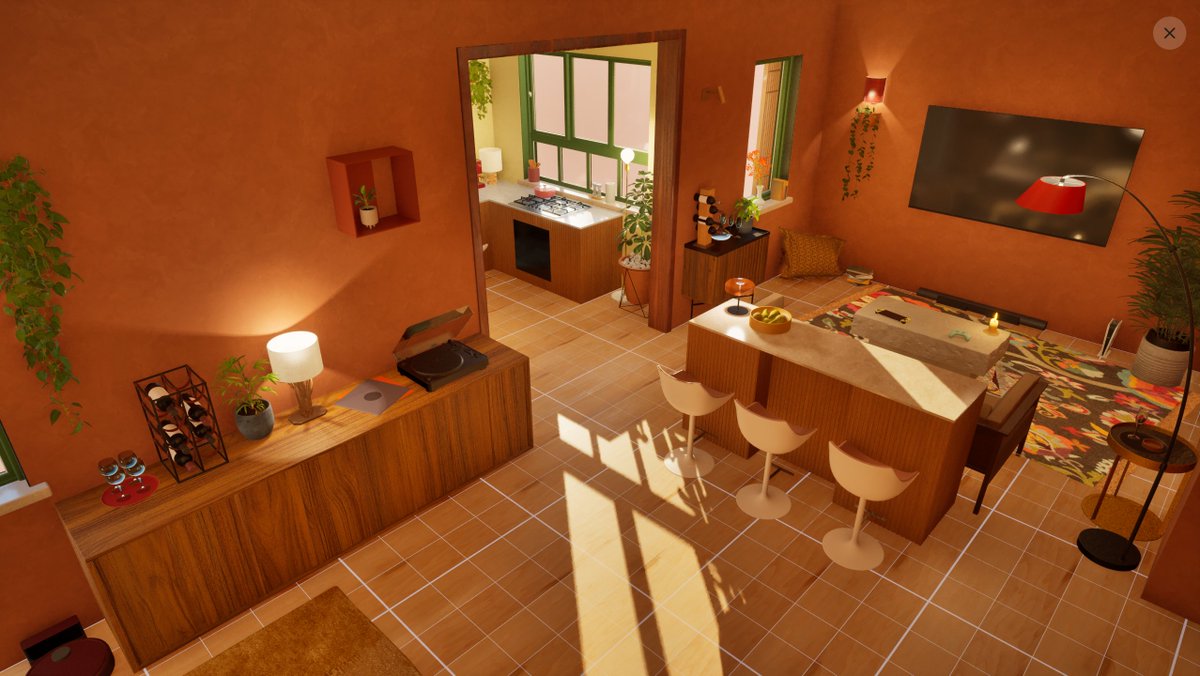 kagyoku0525's tweet image. 【#SmallSpaces】 人を招ける落ち着いた大人の雰囲気の部屋に…🥂🍾 キッチン用品が増えてワインが置けるようになり、ウォールシェルフの種類も増えた。
できればソファー横のブックシェルフとか、食べ物系もあればいいなぁ… お皿はあるのに果物やケーキがないから寂しい😂