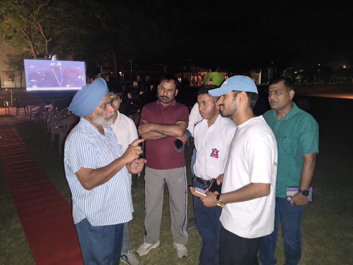 APS_Tibri's tweet image. A Stellar Evening at APS Tibri! 
APS Tibri Under Panther Division successfully hosted its Stargazing Event on 25 April 2026 
#apstibri #Vajra Corps#
#Panther Division#
#DBN BDE