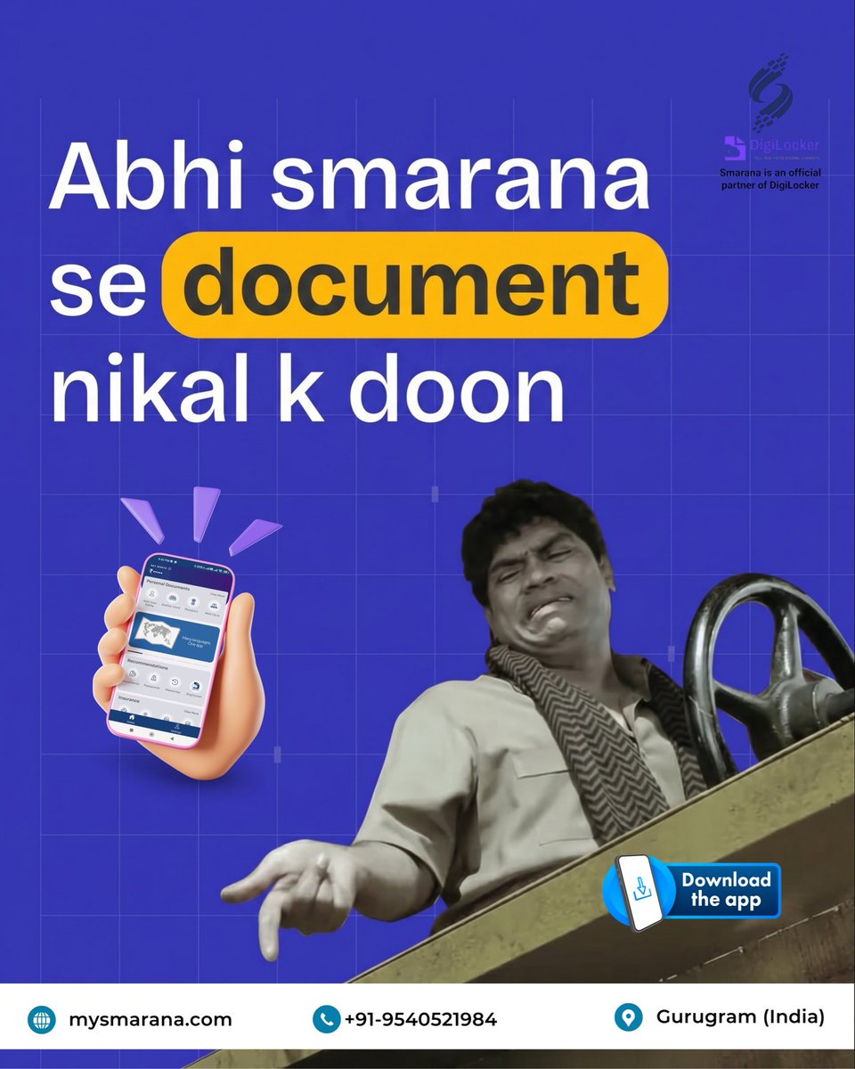 smaranaapp's tweet image. Best Digital Document Storage in India

Still searching everywhere for your important documents? 

🌐 mysmarana.com

 #digilocker #cloudstorage #paperlessindia #securestorage #digitalindia #mobileappindia #productivitytools #fyp #explorepage #techindia