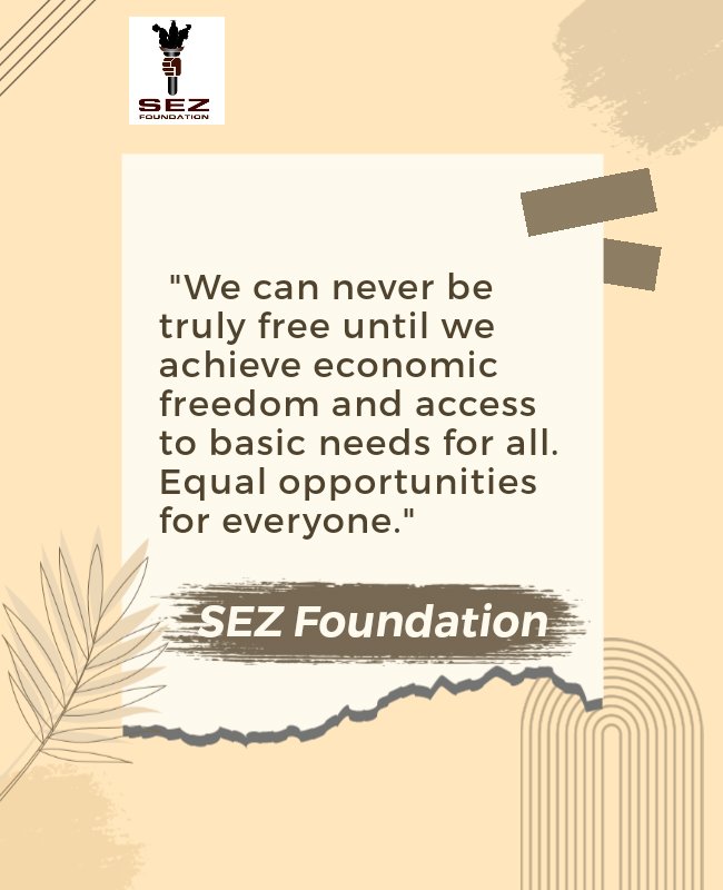 SEZ Foundation tweet media