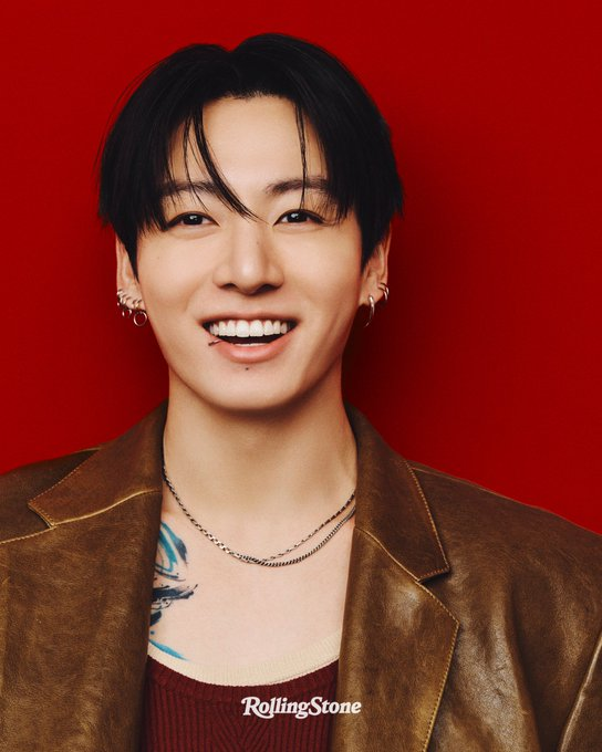 _Kpop_Stats_'s tweet image. #JungKook of #BTS for Rolling Stone.