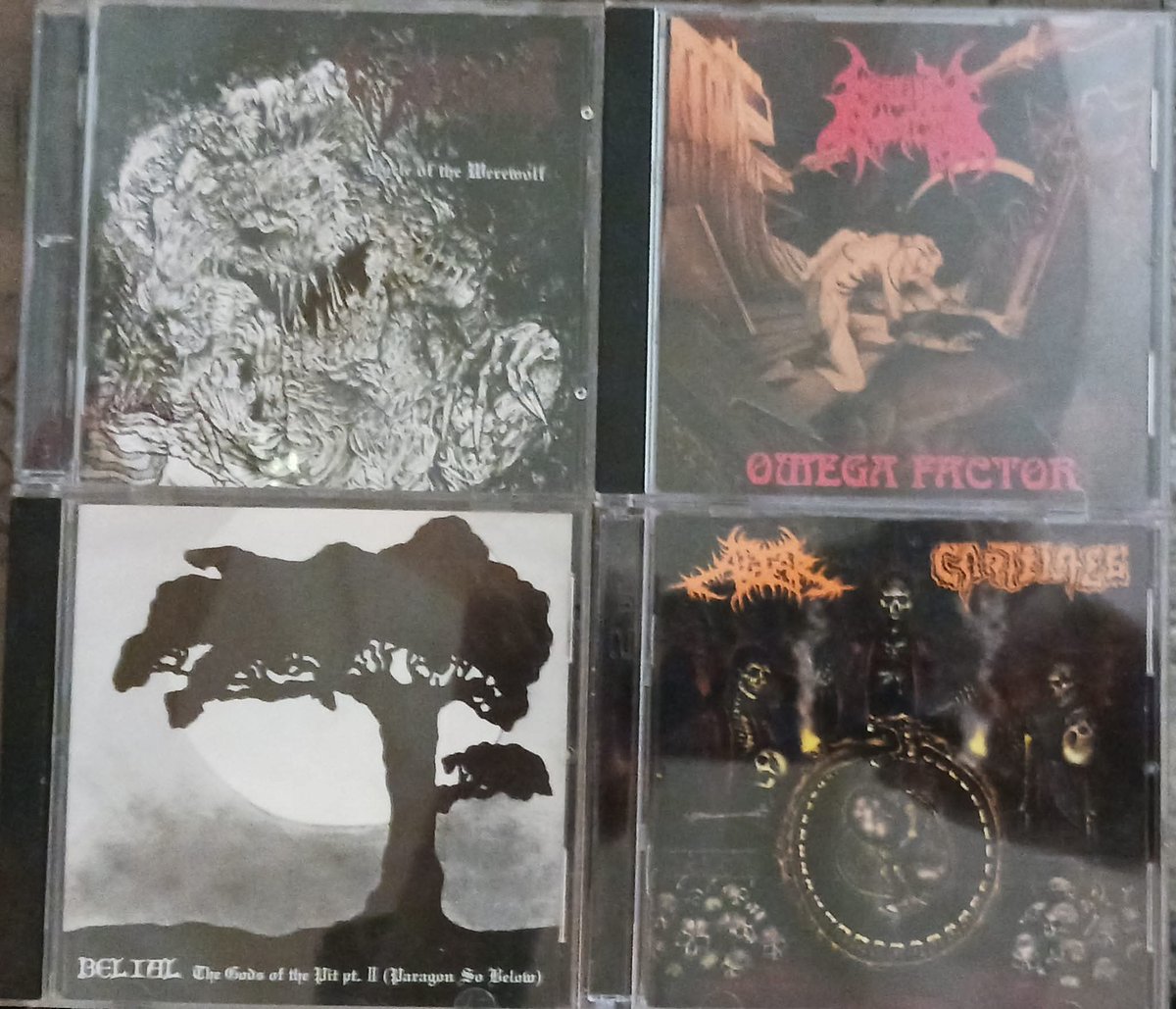 WadeRog92024938's tweet image. Winterwolf, Killing Addiction, Belial, Altar/Cartilage.

#DeathMetal #Winterwolf #KillingAddiction #Altar #Cartlilage #Belial