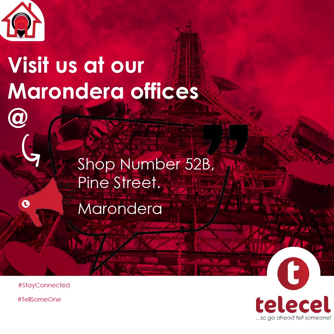 Telecel_Zim's tweet image. Plugged in Marondera! Visit our offices today for the best deals on airtime, data, social media bundles and SIM replacement.
#DidYouKnow?
#Location
#Marondera
#TellSomeOne