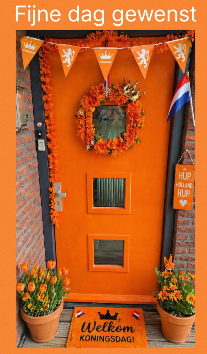 HERBIRD's tweet photo. Een fijne #Koningsdag gewenst  #Kingsday2026 🇳🇱 https://t.co/xgVga2TgUo