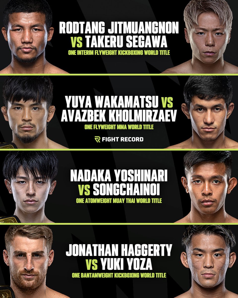 Fight Record tweet media