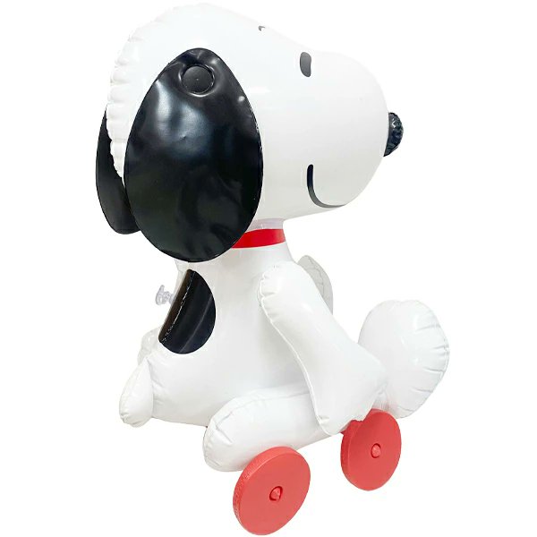 TYO_omatsuri's tweet photo. Gave [95678: Walking Rolling Snoopy] to my kid begging for a dog.
They sprint around, dragging it sideways.
Watching the rattling wheels, I realized a real pet is far off.

#SPDICTIONARYWEB #LifeWithADog #Weekend #Parenting https://t.co/OhkcQminw0