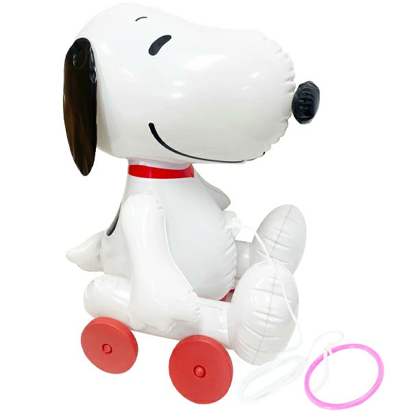 TYO_omatsuri's tweet photo. Gave [95678: Walking Rolling Snoopy] to my kid begging for a dog.
They sprint around, dragging it sideways.
Watching the rattling wheels, I realized a real pet is far off.

#SPDICTIONARYWEB #LifeWithADog #Weekend #Parenting https://t.co/OhkcQminw0