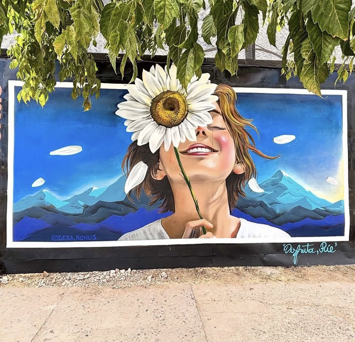 Ginger_ajm's tweet image. “A bright Monday in April”

StreetArt by Seba Bonus
In Santiago #Chile