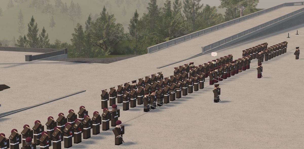 MODRblx_'s tweet photo. 📷 🇬🇧 At Britannia Royal Naval Collage in Dartmouth, the British Armed Forces formed up on the Parade Square for the Bi-Weekly BAF Inspection. 

The BAF wide inspection is a long standing tradition, in which the General Staff review activity and speak directly to the troops. https://t.co/iN7yzEGpPN