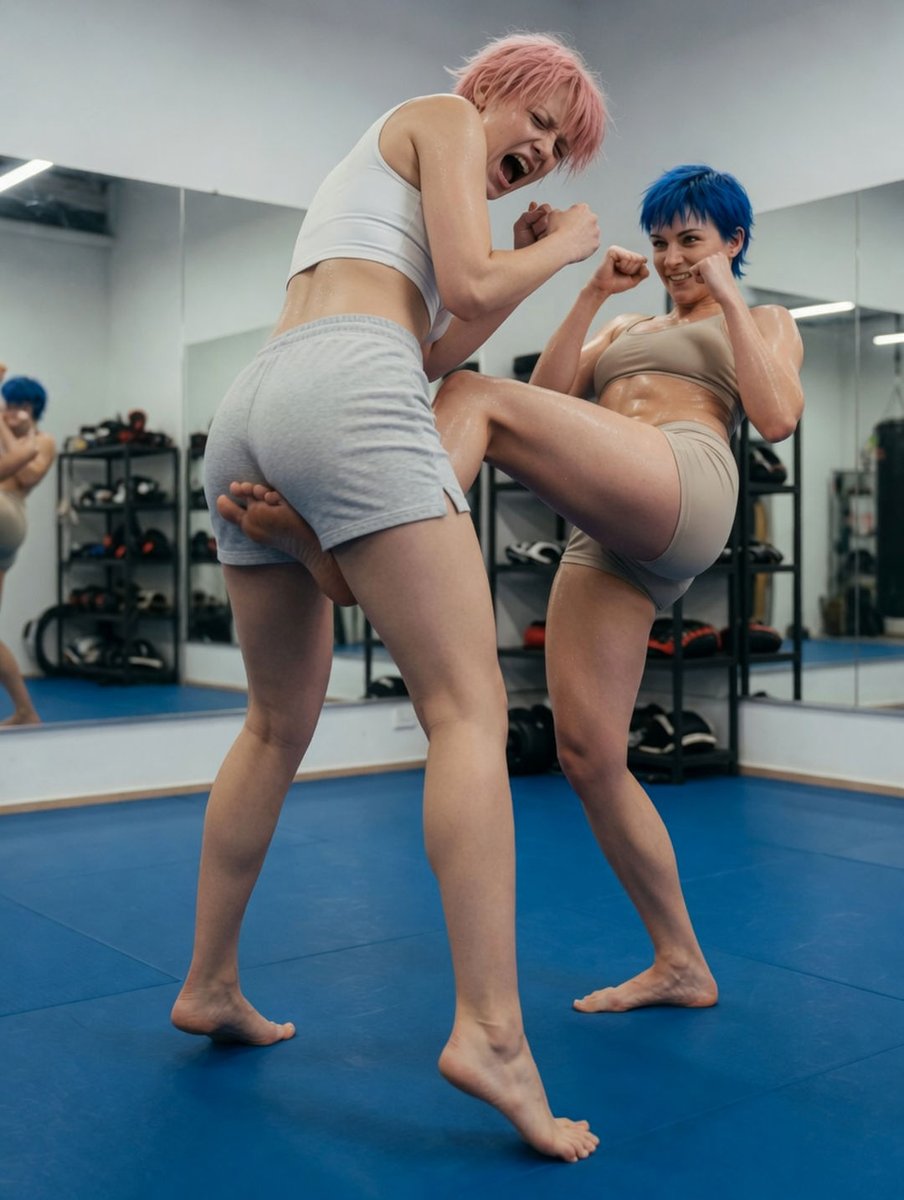 X9Agent's tweet photo. @fanvue Pixie unleashes a brutal kick on the cute femboy Kairo, catching him completely off guard. Watch his expression shift from cocky to pure shock in an instant.
Full sequence: https://t.co/bm81qLnLal  #ballbusting #DojoFantasies #AI #cuntbusting #femboy #FanvueVerifiedBadge https://t.co/IBWZEYjhuV
