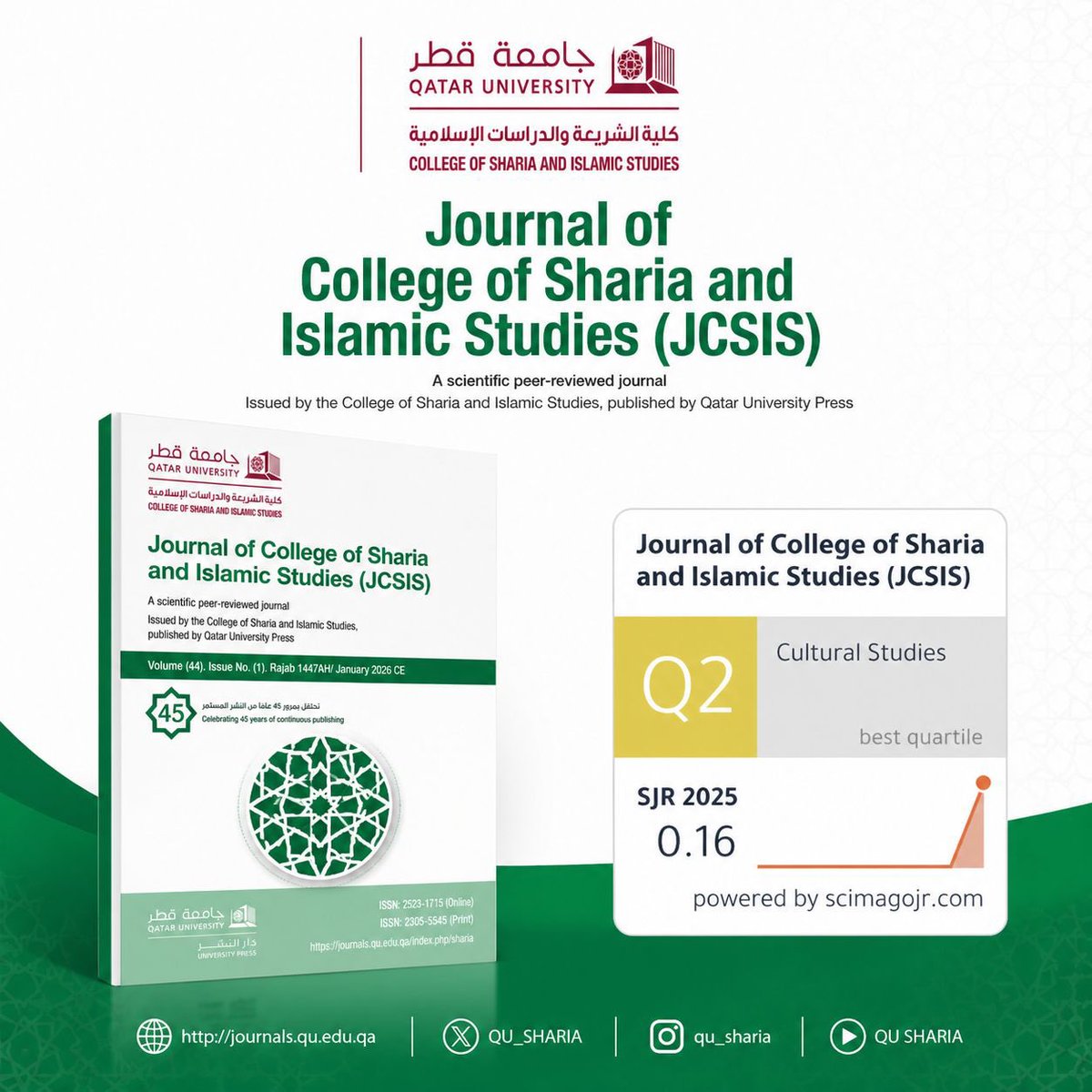 كلية الشريعة/ جامعة قطر tweet media