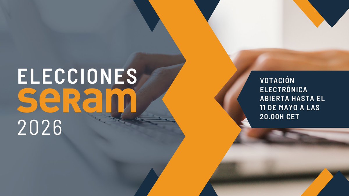 SERAM_RX's tweet photo. ¡Ya puedes ejercer tu derecho al voto en las Elecciones a la Junta Directiva SERAM 2026! 🗳️ Todos los socios y socias de número (radiólogos, residentes y jubilados) al corriente de vuestras obligaciones podéis emitir vuestro voto hasta el 11 de mayo a las 20:00 h CET

 Toda la información aquí 🔗 https://t.co/JkoOoWmttY