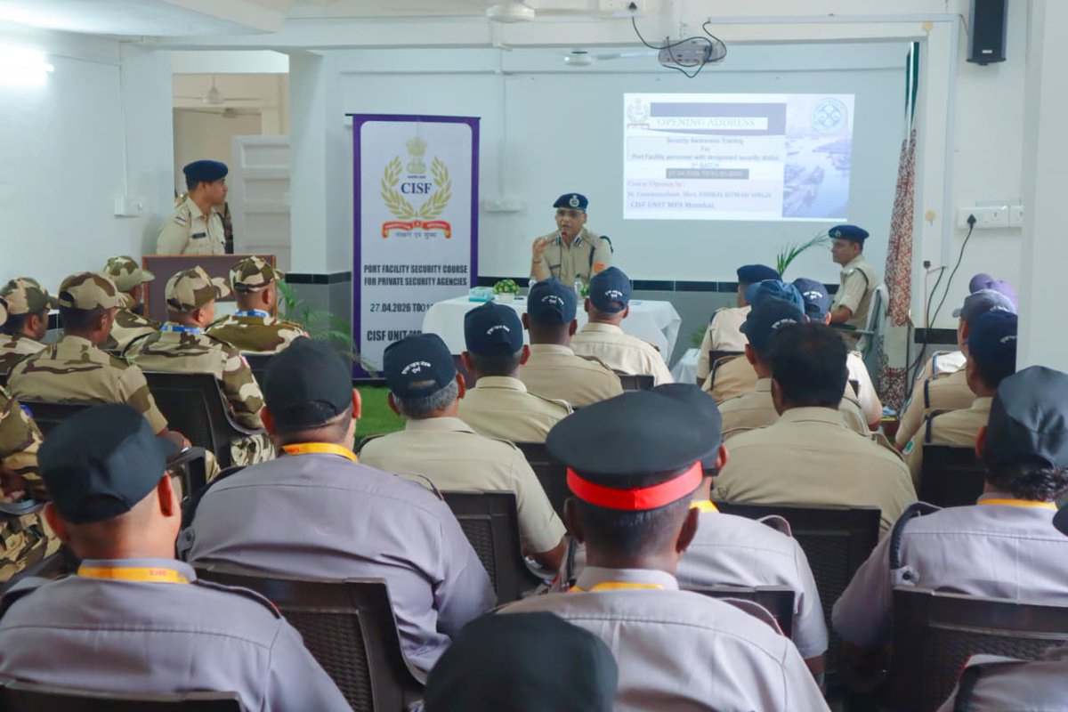 CISF WS HQRS NAVI MUMBAI tweet media