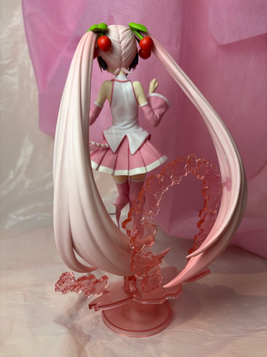 🌸新景品情報🌸 桜ミク BANPRESTO EVOLVE 桜ミクフィギュア ふんわり