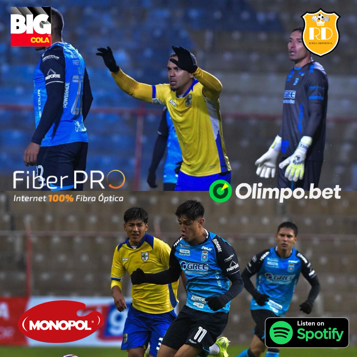 RuedaDepPeru's tweet image. Ya está disponible en formato #podcast el encuentro entre #ABB y #blooming en las voces de nuestros #aliadosdeportivos de #Bolivia 

go.ivoox.com/rf/172604294

open.spotify.com/episode/5yki0G…
