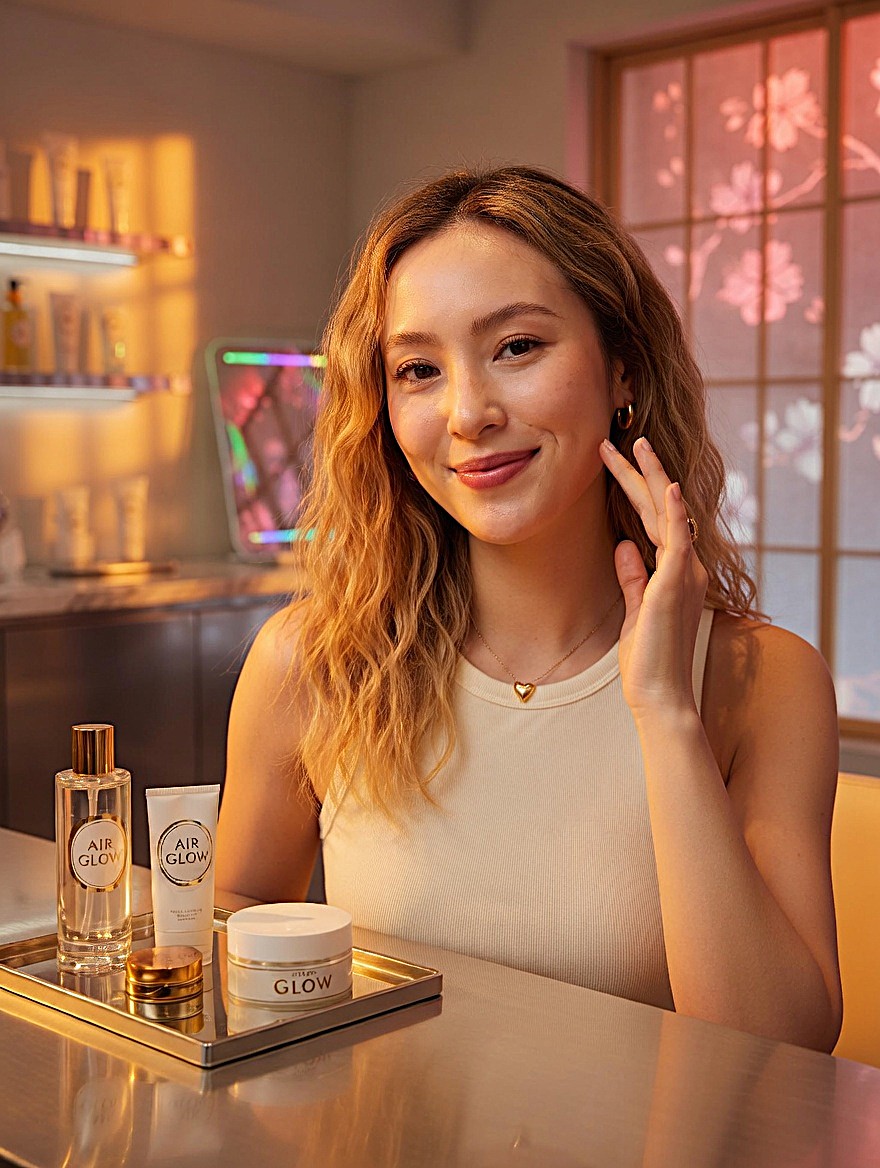 AIRGLOWCOSMETIC's tweet image. Peau fraîche, lumineuse et glowy sans effort : 1️⃣ Nettoyant doux 2️⃣ Sérum hydratant 3️⃣ Crème éclat Air Glow 4️⃣ SPF tous les jours
Ma peau n’a jamais été aussi belle 🌸 Qui teste avec moi ?
#AirGlow #SkincareRoutine #PeauParfaite #GlowySkin