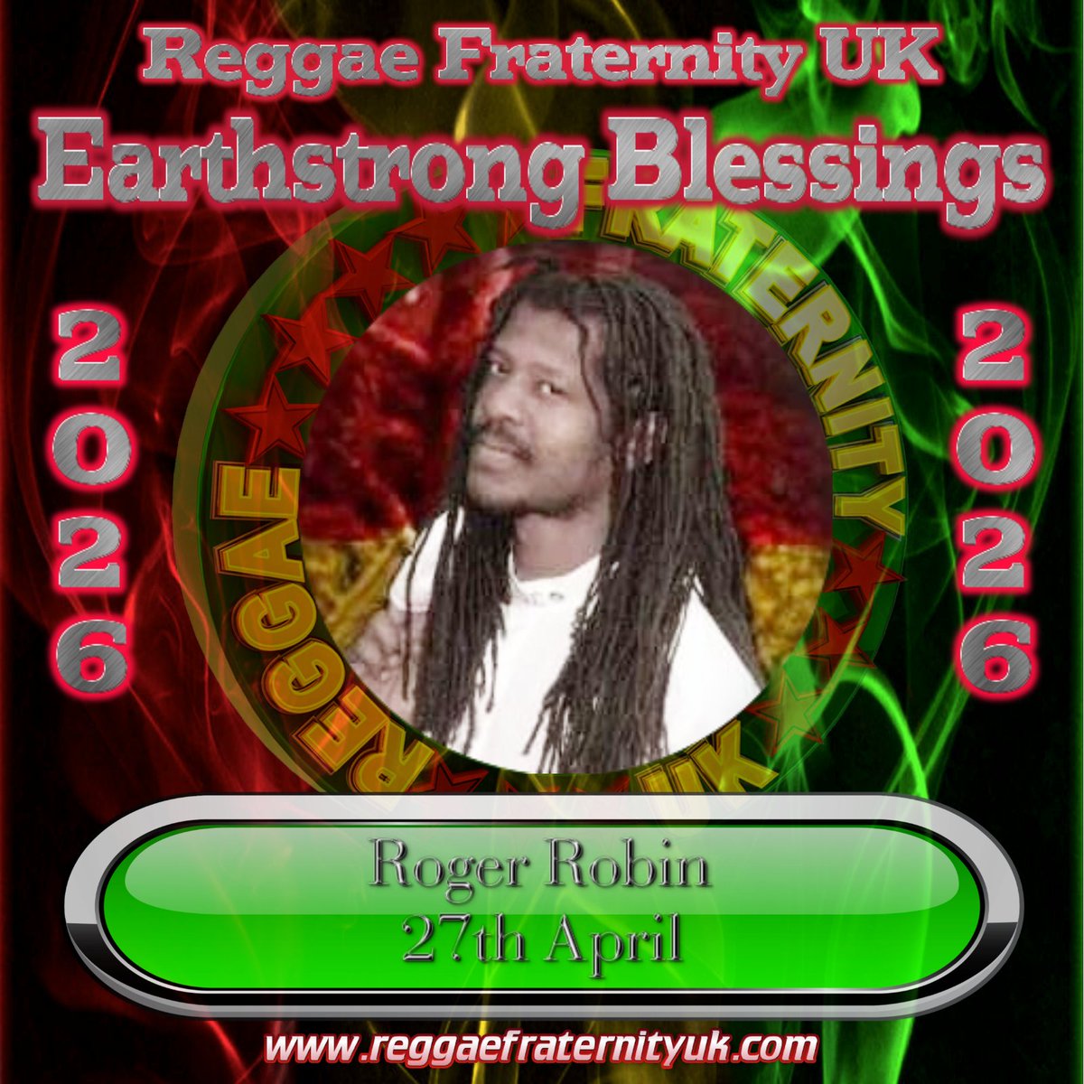 regfraternityuk's tweet image. RFUK sends Earthday Blessings to Legendary Singer Roger Robin on his Special day 🎼🎤🕺🏾🎶🎉🔊🎈🌟🔥🍧🥂🍾🎂Have a blessed day @rogerrobintheoriginal ❤💛💚🥂 #earthstrong #artist #singer #promotingukreggaeexcellence #reggae #rfuk #reggaefraternityuk #reggaemusic #RogerRobin
