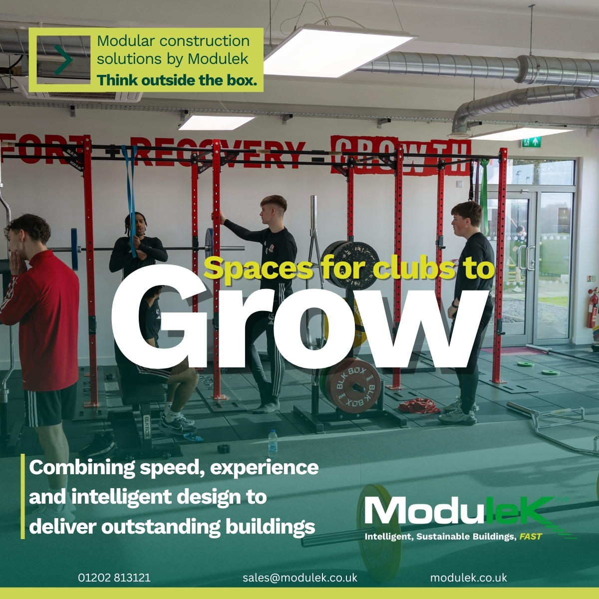 Modulekltd's tweet photo. Performance starts long before match day. Modular facilities support training, recovery and preparation without disrupting operations.
#FootballFacilities #PlayerPerformance #SportsInfrastructure #ModularConstruction #ClubDevelopment https://t.co/3e6VYtwnWY